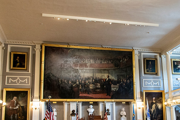 Inside Faneuil Hall 2